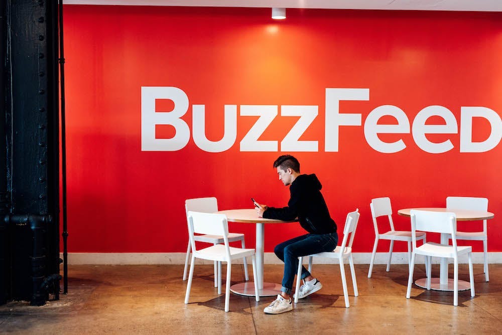 The BuzzFeed office